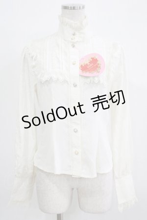 画像: BABY,THE STARS SHINE BRIGHT / Ribbon Ribbon Petit Partyブラウス Free オフ白 H-25-11-29-036-BA-BL-NS-ZH