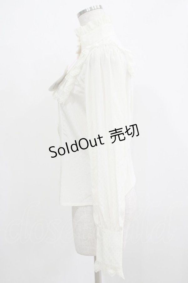 画像2: BABY,THE STARS SHINE BRIGHT / Ribbon Ribbon Petit Partyブラウス Free オフ白 H-25-11-29-036-BA-BL-NS-ZH (2)