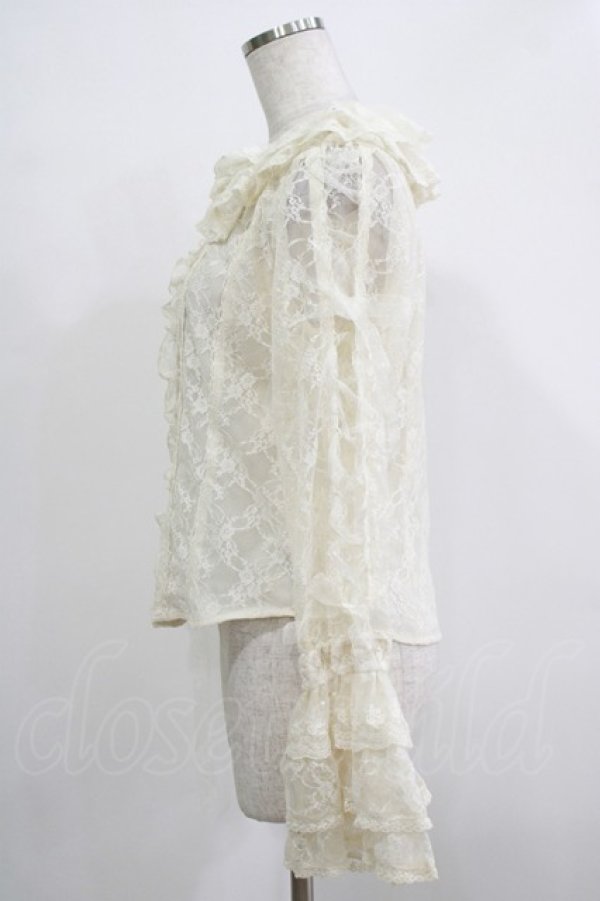 画像2: BABY,THE STARS SHINE BRIGHT / Princess Rapunzel 〜魔法の髪のフローラルガーランド〜ブラウス Free 生成り H-25-11-29-043-BA-BL-NS-ZH (2)