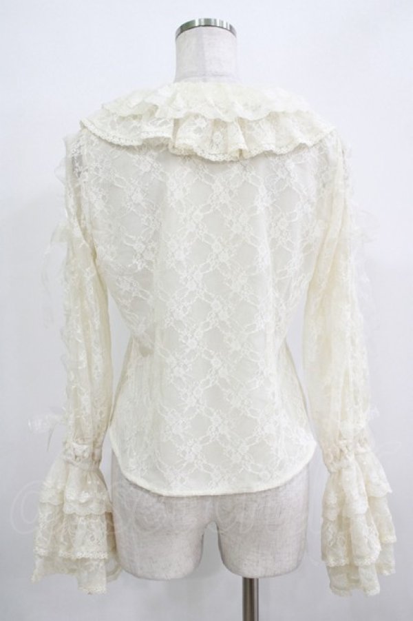 画像3: BABY,THE STARS SHINE BRIGHT / Princess Rapunzel 〜魔法の髪のフローラルガーランド〜ブラウス Free 生成り H-25-11-29-043-BA-BL-NS-ZH (3)