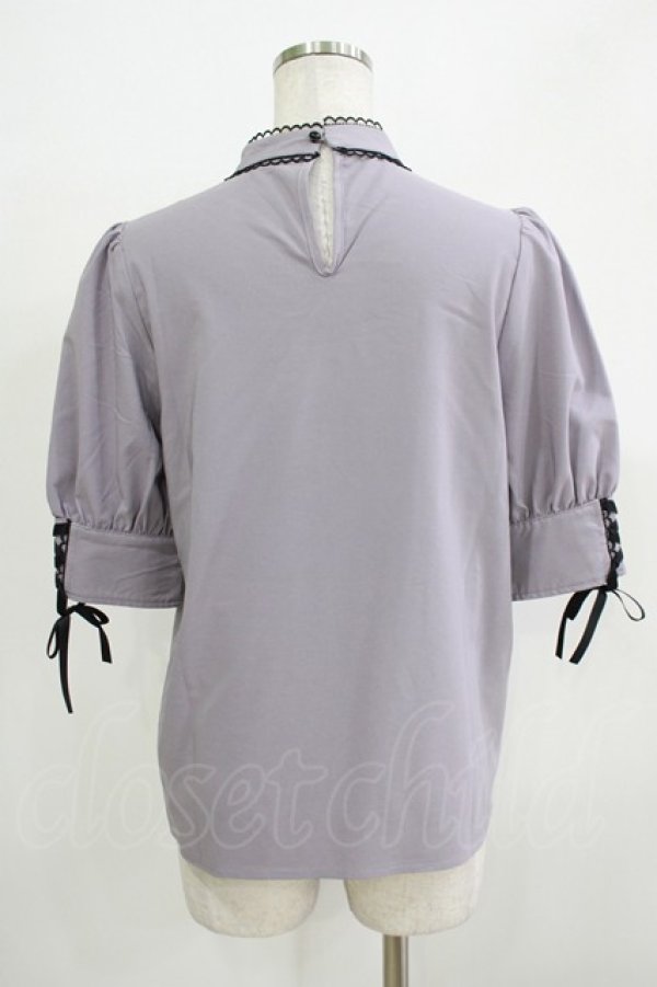 画像3: Rojita / デコルテレースブラウス Free グレー H-25-11-29-045-LO-BL-NS-ZH (3)