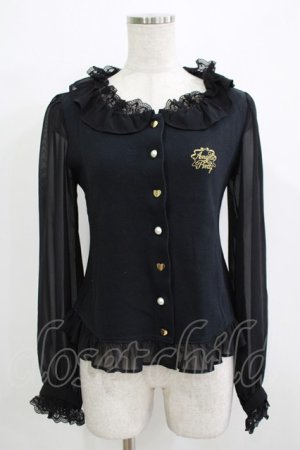 画像: Angelic Pretty / Sweetリボンカットカーディガン Free ブラック H-25-11-29-046-AP-TO-NS-ZH