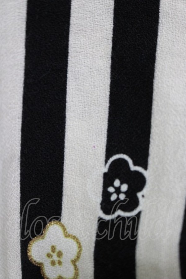 画像4: metamorphose / うたかたの華かぐらAラインワンピース Free ブラック H-25-11-29-004-ME-OP-NS-ZH (4)