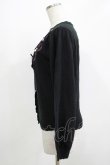 画像2: axes femme / ローズガーデンニットカーディガン M ブラック H-25-11-29-052-AX-TO-NS-ZH (2)