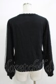 画像3: axes femme / ローズガーデンニットカーディガン M ブラック H-25-11-29-052-AX-TO-NS-ZH (3)