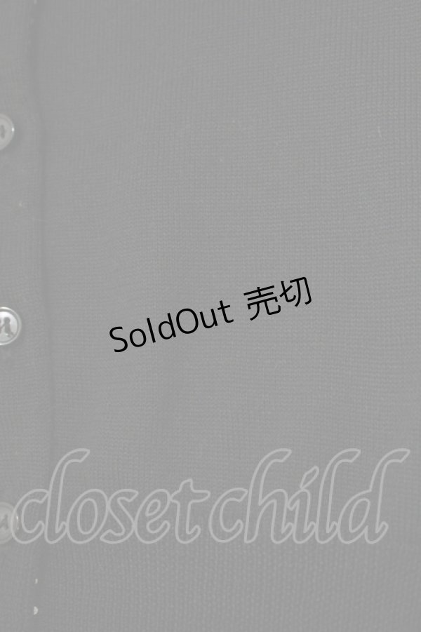 画像4: Angelic Pretty / ロイヤルクラウン刺繍カーディガン Free ブラック H-25-11-29-055-AP-TO-NS-ZH (4)