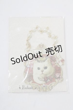 画像: Enchantlic Enchantilly / バッグチャーム(クイーンキャットの肖像)  クリア H-25-11-29-059-LO-ZA-NS-ZH