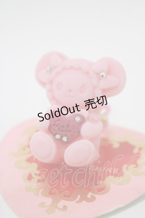 画像1: BABY,THE STARS SHINE BRIGHT / くみゃちゃんのLove Love Chocolateリング Free ピンク H-25-11-29-060-BA-AC-NS-ZH (1)