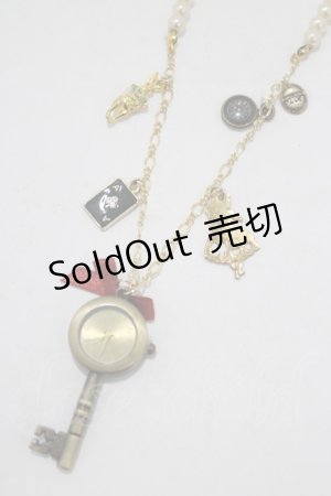 画像: metamorphose / 不思議の国ネックレス  アンティークゴールド H-25-11-29-061-ME-AC-NS-ZH