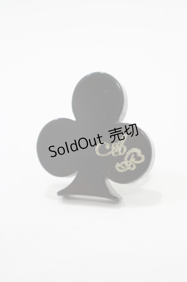 画像1: Angelic Pretty / クィーンスペードリング  ブラック H-25-11-29-063-AP-AC-NS-ZH (1)