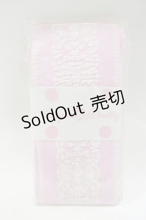 画像: Angelic Pretty / Romantic Catタイツ  ピンク H-25-11-29-070-AP-ZA-NS-ZH