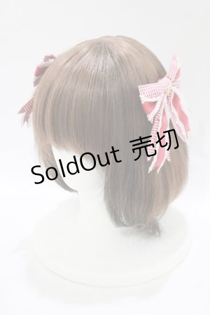 画像: Angelic Pretty / Little HouseクリップSet  レッド H-25-11-29-075-AP-AC-NS-ZH