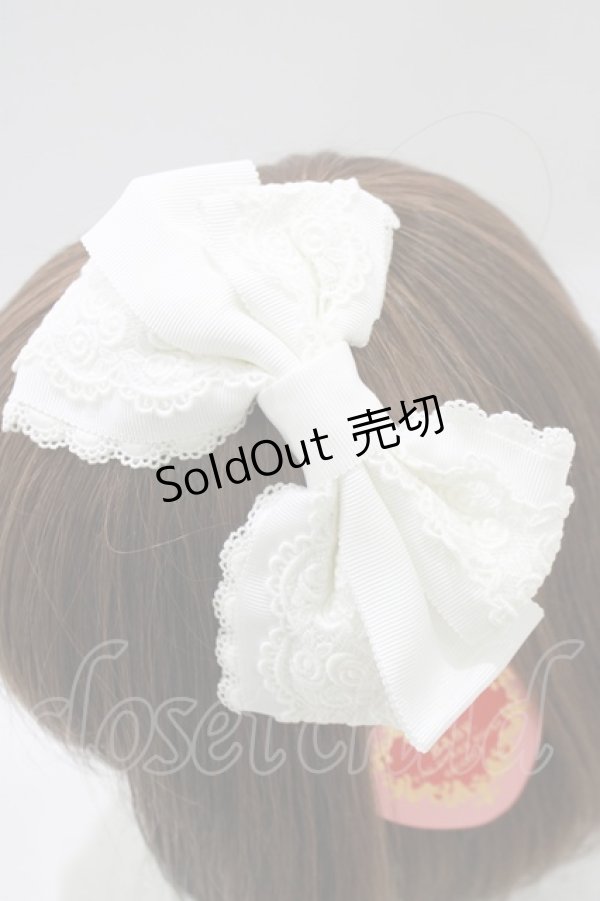 画像2: BABY,THE STARS SHINE BRIGHT / クラシカルロージィカチューシャ  オフ白 H-25-11-29-077-BA-AC-NS-ZH (2)