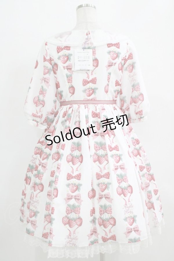 画像3: Angelic Pretty / Strawberry Dollワンピース Free シロ H-25-11-29-001-AP-OP-NS-ZH (3)
