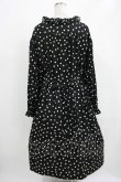 画像3: PINK HOUSE / ドットワンピース Free ブラック H-25-11-29-009-LO-OP-NS-ZH (3)