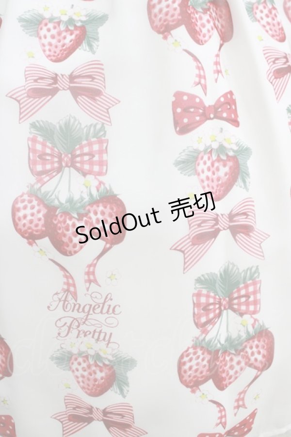 画像4: Angelic Pretty / Strawberry Dollワンピース Free シロ H-25-11-29-001-AP-OP-NS-ZH (4)