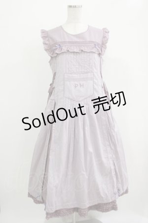 画像: PINK HOUSE / 配色ローンレイヤードワンピース Free ラベンダー H-25-11-29-011-LO-OP-NS-ZH