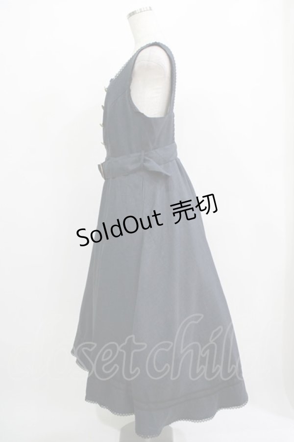 画像2: Kurumi Collaboration / マリンアカデミアジャンパースカート LL ネイビー H-25-11-29-016-GO-OP-NS-ZH (2)