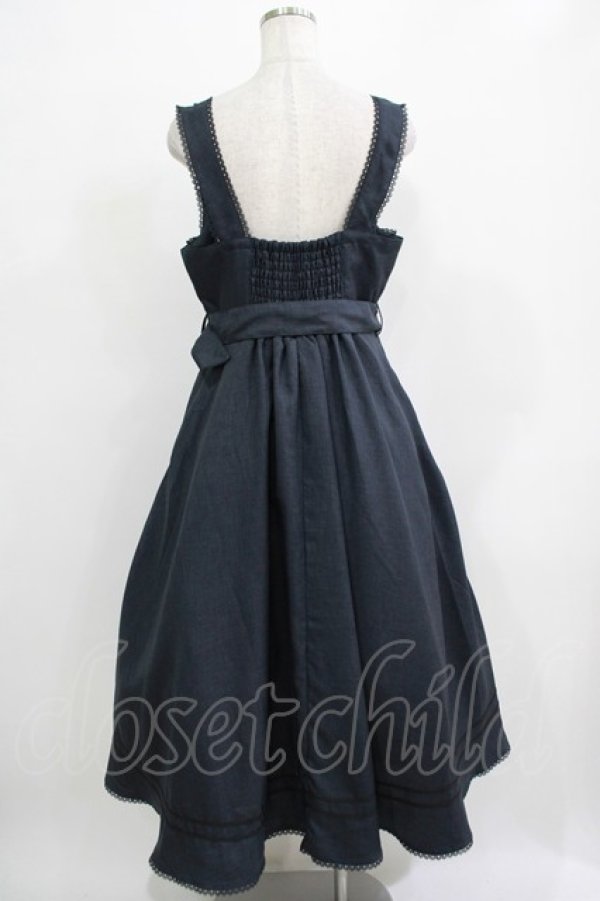 画像3: Kurumi Collaboration / マリンアカデミアジャンパースカート LL ネイビー H-25-11-29-016-GO-OP-NS-ZH (3)