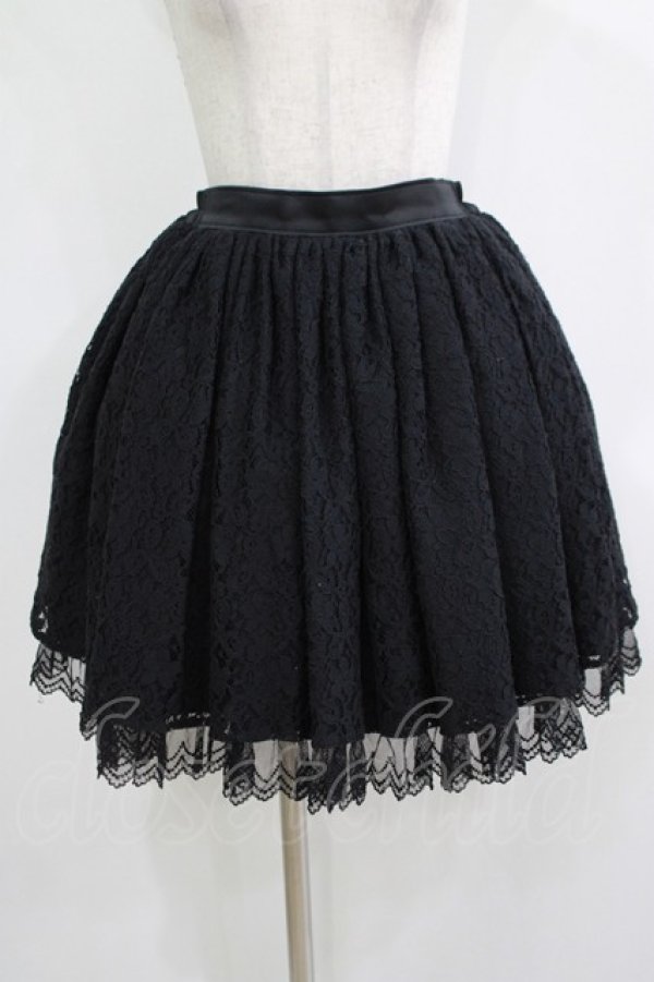 画像1: Angelic Pretty / Little Ladyスカート Free ブラック H-25-11-29-017-AP-SK-NS-ZH (1)