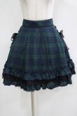 画像1: Secret Honey / タータンチェックフリルスカート Free グリーン H-25-11-29-018-CA-SK-NS-ZH (1)