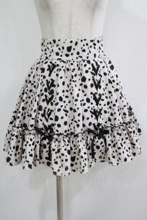 画像: Rojita / ダルメ柄ボリュームスカート Free ベージュ H-25-11-29-019-LO-SK-NS-ZH