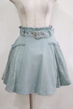 画像: Rojita / サイドレースビジュベルトスカート Free ミント H-25-11-29-021-LO-SK-NS-ZH