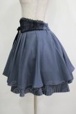 画像2: Rojita / ウエストコルセット風ダブルフレアスカート Free ブルー H-25-11-29-022-LO-SK-NS-ZH (2)