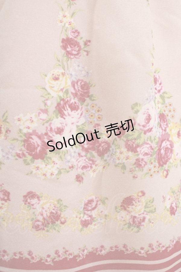 画像4: axes femme / 小花柄チュニック M ピンク H-25-11-29-025-AX-OP-NS-ZH (4)