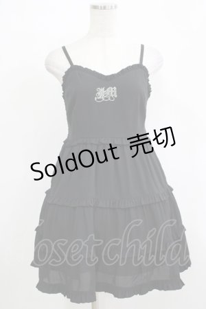 画像: Jamie エーエヌケー / キャミワンピース M ブラック H-25-11-29-026-LO-OP-NS-ZH