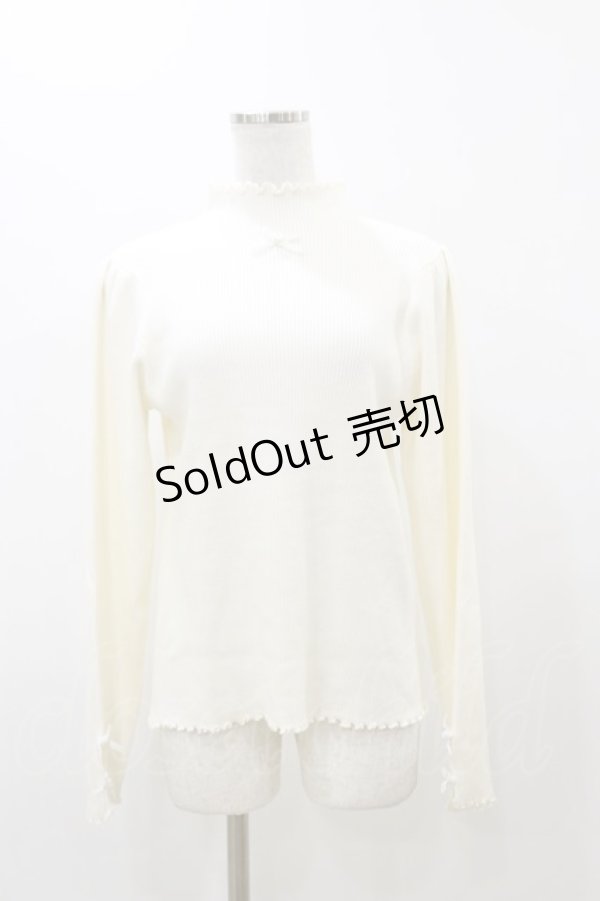 画像1: m petit by misako / TT*AOKメロウハイネック LL オフ H-25-12-01-054-LO-TO-NS-ZH (1)