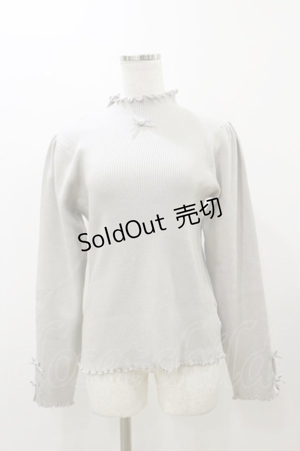 画像1: m petit by misako / TT*AOKメロウハイネック LL グレー H-25-12-01-056-LO-TO-NS-ZH (1)