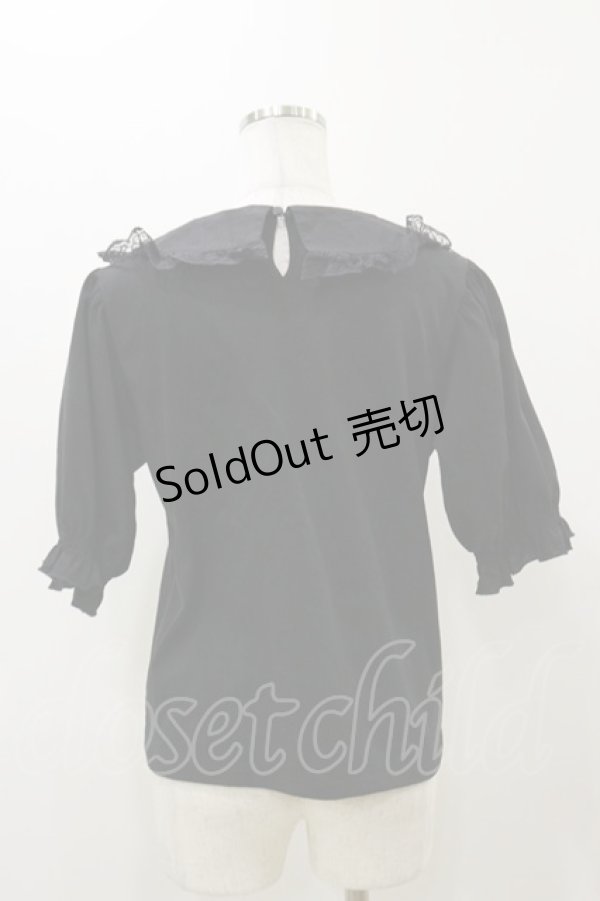 画像2: m petit by misako / MSエリツキプルオーバー L ブラック H-25-12-01-058-LO-TO-NS-ZH (2)