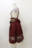 画像3: Amavel / 大鳥居の御稲荷和風サス付きスカート Free ボルドー H-25-12-01-062-CA-OP-NS-ZH (3)
