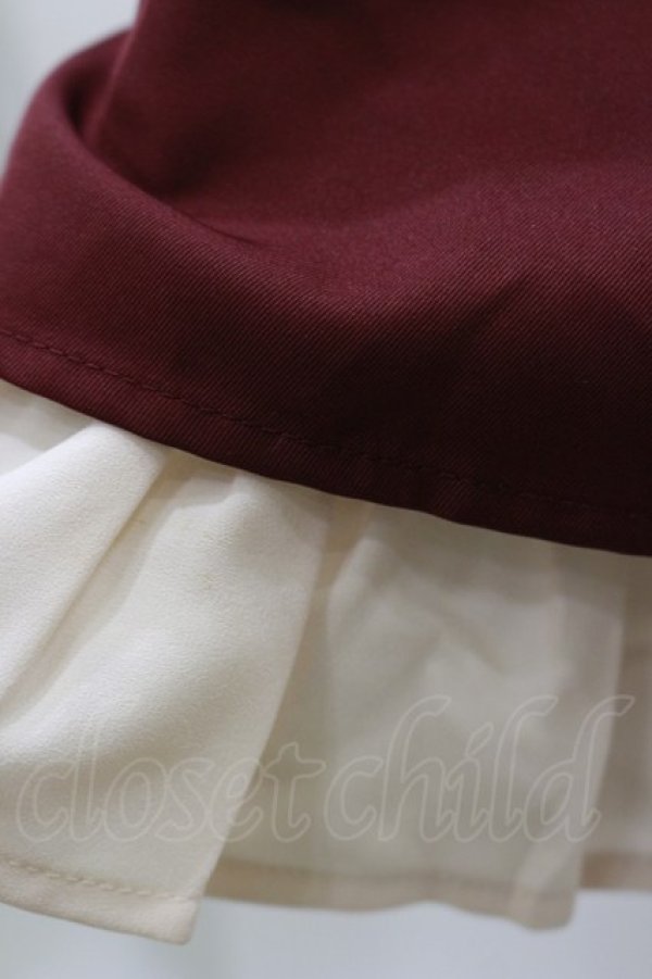 画像4: Amavel / 大鳥居の御稲荷和風サス付きスカート Free ボルドー H-25-12-01-062-CA-OP-NS-ZH (4)