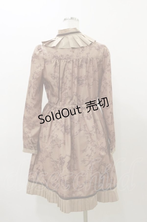 画像2: an another angelus / トワル柄ワンピース Free Beige H-25-12-01-068-CA-OP-NS-ZH (2)