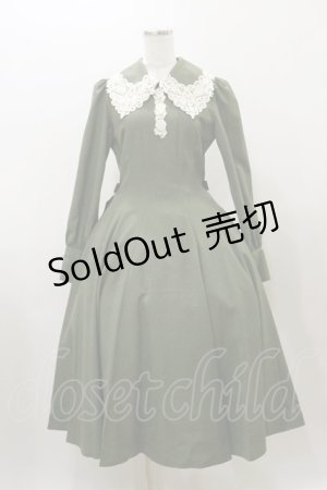 画像: Innocent World / レイラワンピース M グリーン×生成/Green×Beige H-25-12-01-076-IW-OP-NS-ZH