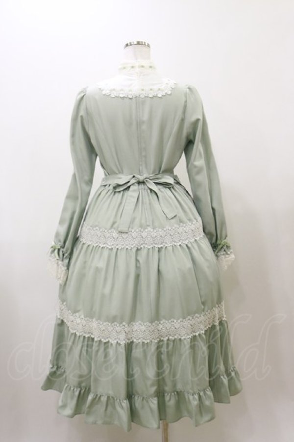 画像2: Innocent World / エリシアワンピース M スズラン×オフ/Lily of the valley×White H-25-12-01-078-IW-OP-NS-ZH (2)