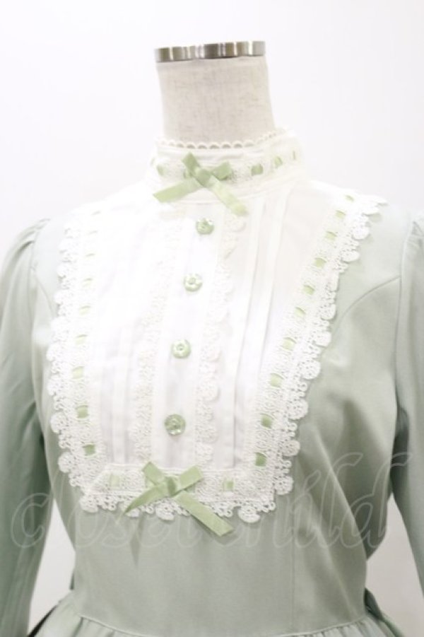 画像4: Innocent World / エリシアワンピース M スズラン×オフ/Lily of the valley×White H-25-12-01-078-IW-OP-NS-ZH (4)