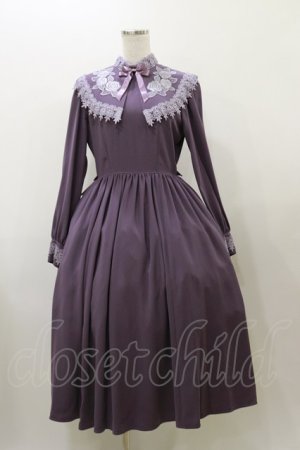 画像: Innocent World / コーデリアローズワンピース M ダスティグレープ × 淡紫 / Dusty Grape × Pale Purple H-25-12-01-079-IW-OP-NS-ZH