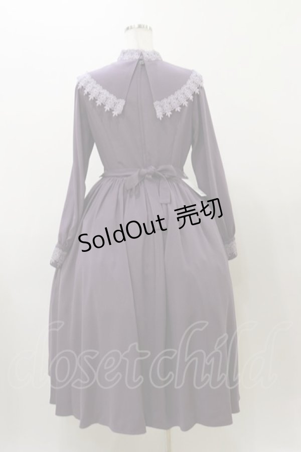 画像2: Innocent World / コーデリアローズワンピース M ダスティグレープ × 淡紫 / Dusty Grape × Pale Purple H-25-12-01-079-IW-OP-NS-ZH (2)