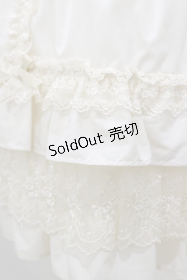 画像4: Innocent World / 大人になったアリスエプロン(ミディー丈) M 生成り H-25-12-01-080-IW-OP-NS-ZH (4)