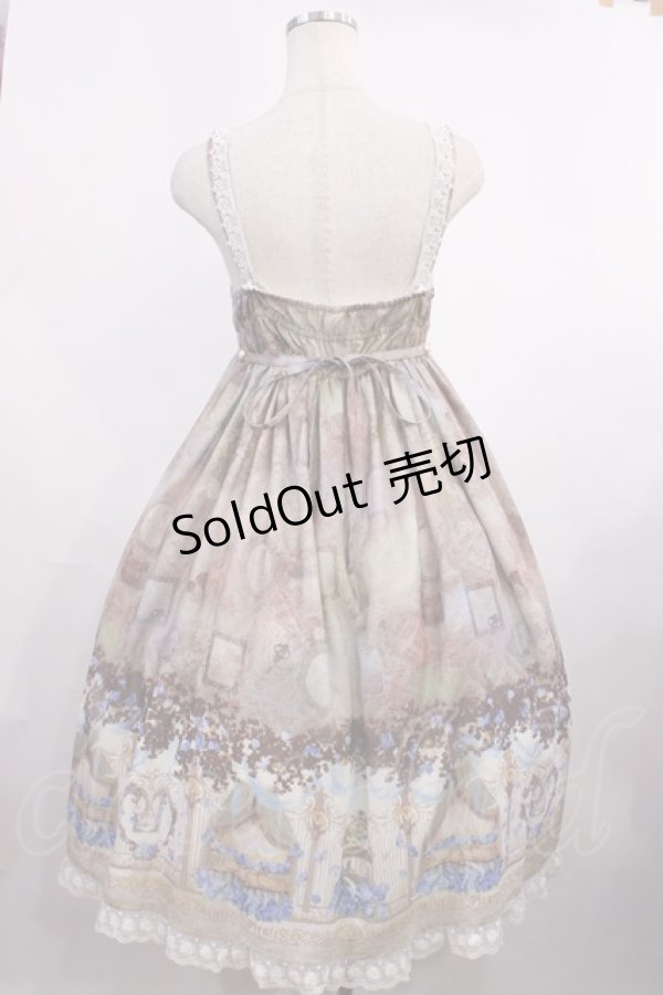 画像3: ALICE and the PIRATES / 天使の棲む森柄ジャンパースカートII Free サックス H-25-12-01-1001-PA-OP-NS-ZH (3)