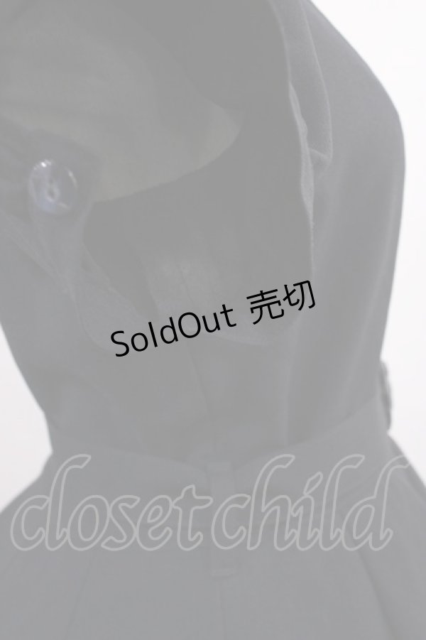 画像4: Innocent World / ケミカルレースのフレアー半袖ワンピース M ネイビー H-25-12-01-1007-IW-OP-NS-ZH (4)