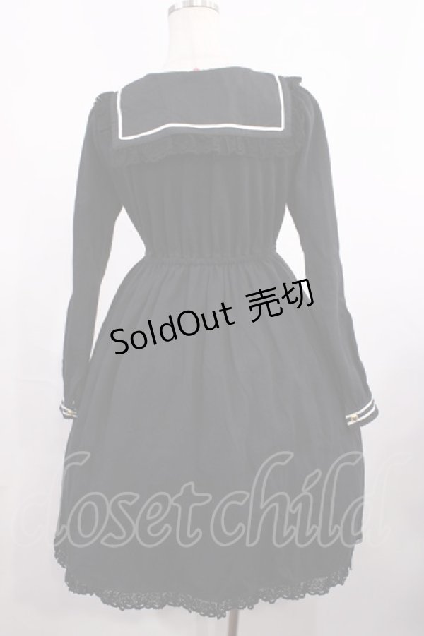 画像2: BABY,THE STARS SHINE BRIGHT / Best Wishesカットワンピース Free ブラック H-25-12-01-1008-BA-OP-NS-ZH (2)