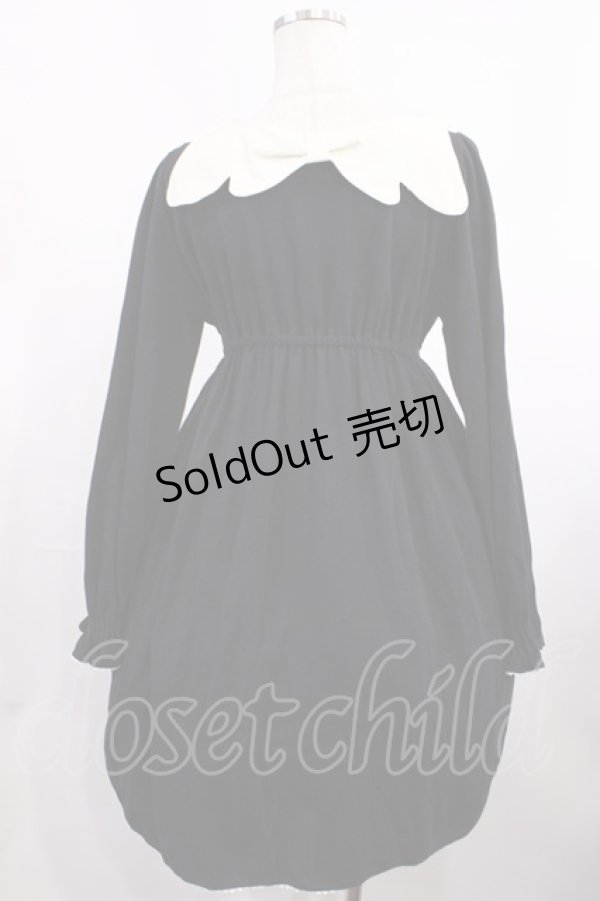 画像2: ALICE and the PIRATES / 天使の羽根カットワンピース Free ブラック H-25-12-01-1009-PA-OP-NS-ZH (2)