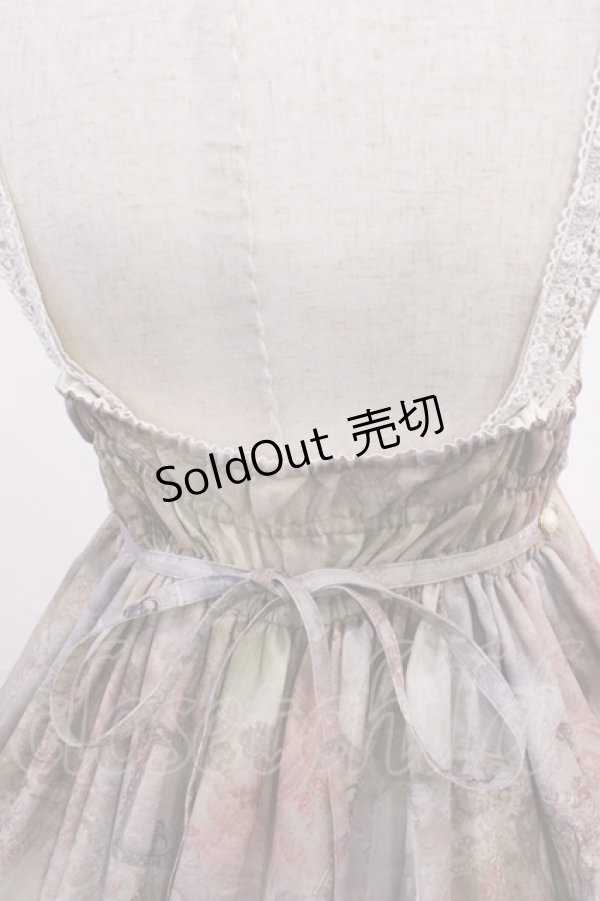 画像6: ALICE and the PIRATES / 天使の棲む森柄ジャンパースカートII Free サックス H-25-12-01-1001-PA-OP-NS-ZH (6)