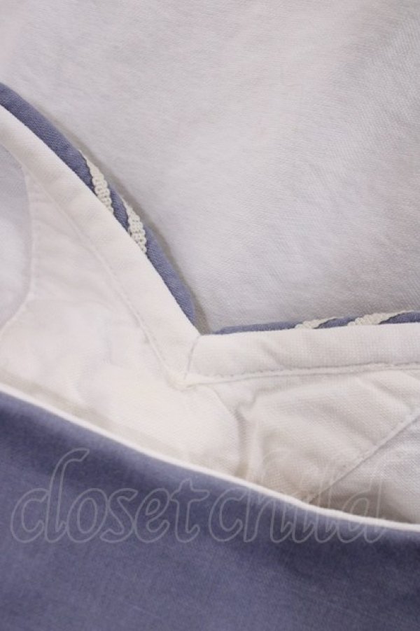 画像3: Fi.n.t / セーラーブラウス Free オフ/ブルー H-25-12-01-1026-CA-BL-NS-ZH (3)