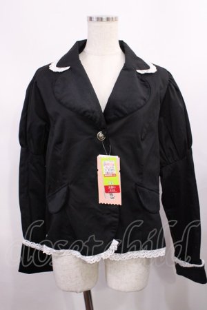 画像: Eri Aino's collaboration / シャーロットの水曜日 ジャケット 4L ブラック H-25-12-01-1029-LO-JA-NS-ZH