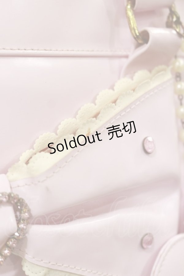 画像2: Angelic Pretty / キラキラハートトートバッグ  ピンク H-25-12-01-014-AP-BG-NS-ZH (2)